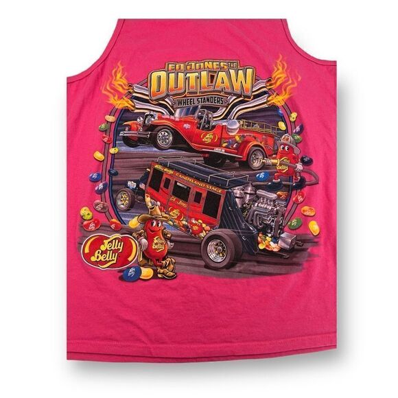 Anvil Ed Jones The Outlaw Wheel Standers Jelly Belly Tank Top Size Extra Large - Picture 2 of 5
